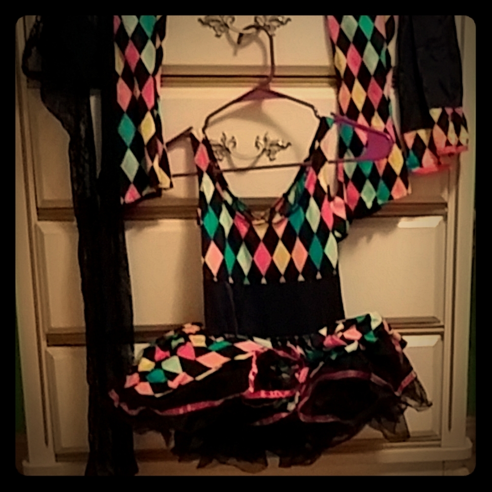Children's Harlequin dance costume